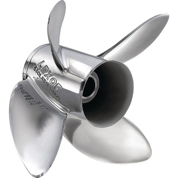 Rubex L4, Interchangeable Hub 4-Blade Propeller, 18in Pitch